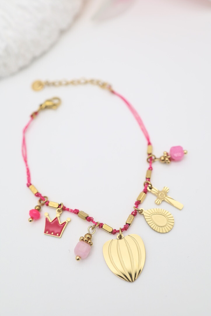 Wholesaler J'AIME GEMME - Braloque cord bracelet