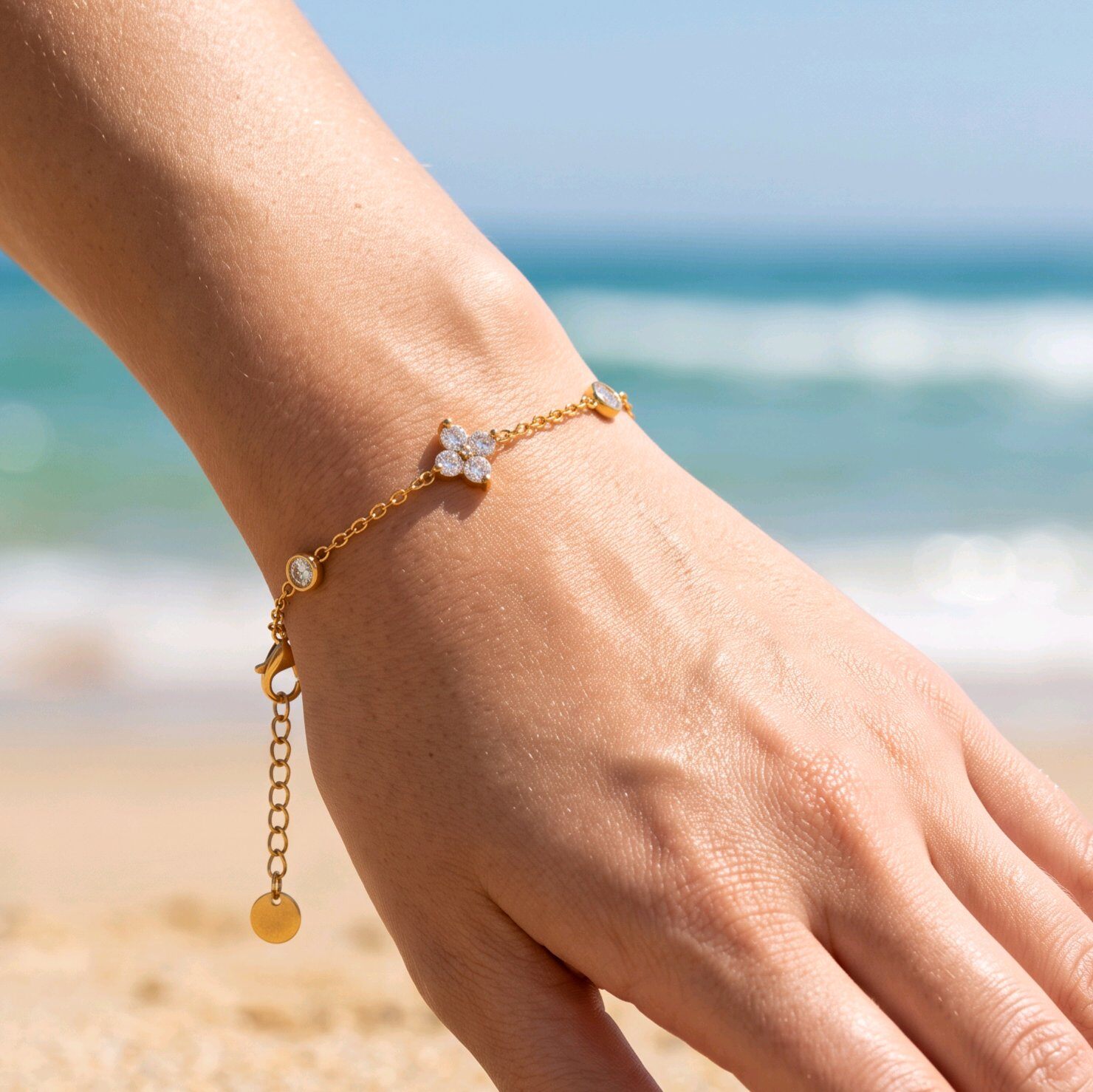 Grossiste J'AIME GEMME - BRACELET EN ZIRCON