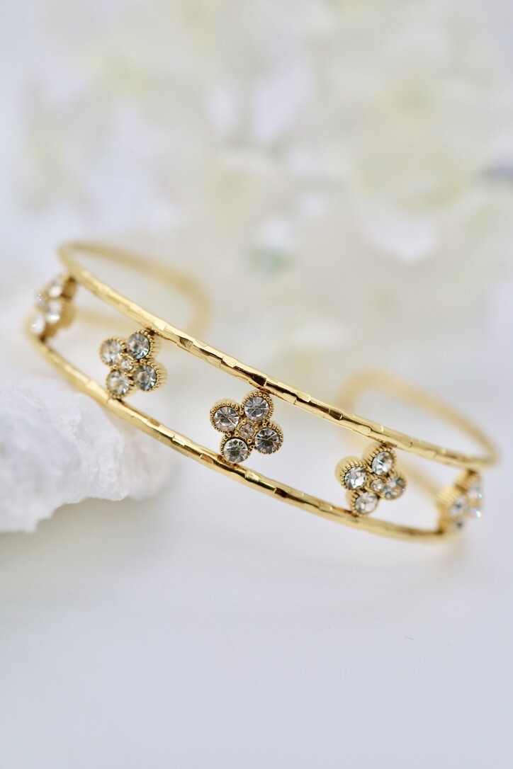 Wholesaler J'AIME GEMME - ZIRCON BANGLE BRACELET