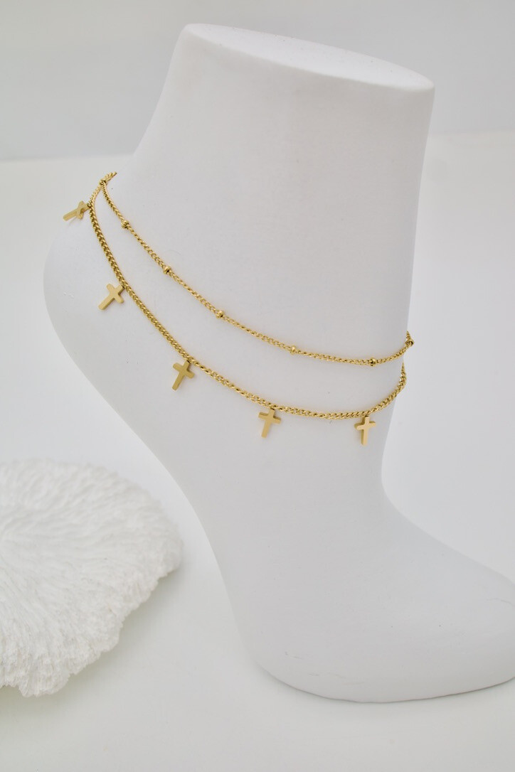 Wholesaler J'AIME GEMME - ANKLE CHAINS