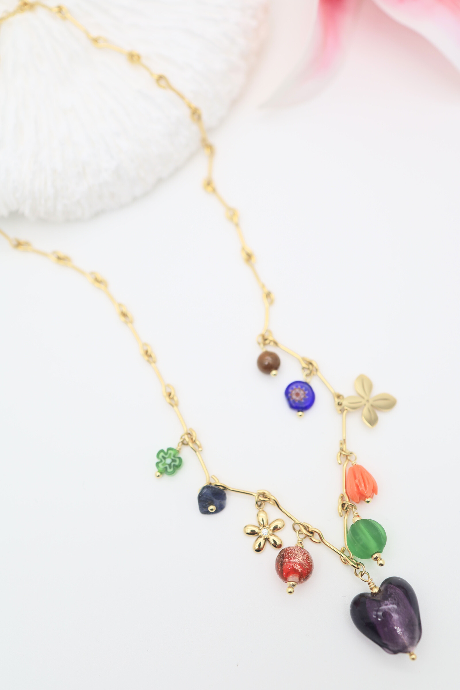 Wholesaler J'AIME GEMME - Pale necklace