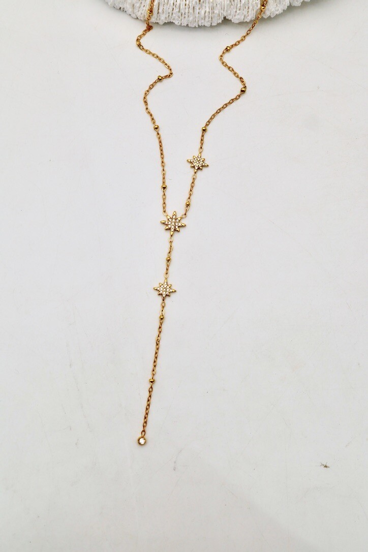 Wholesaler J'AIME GEMME - Zircon Necklace