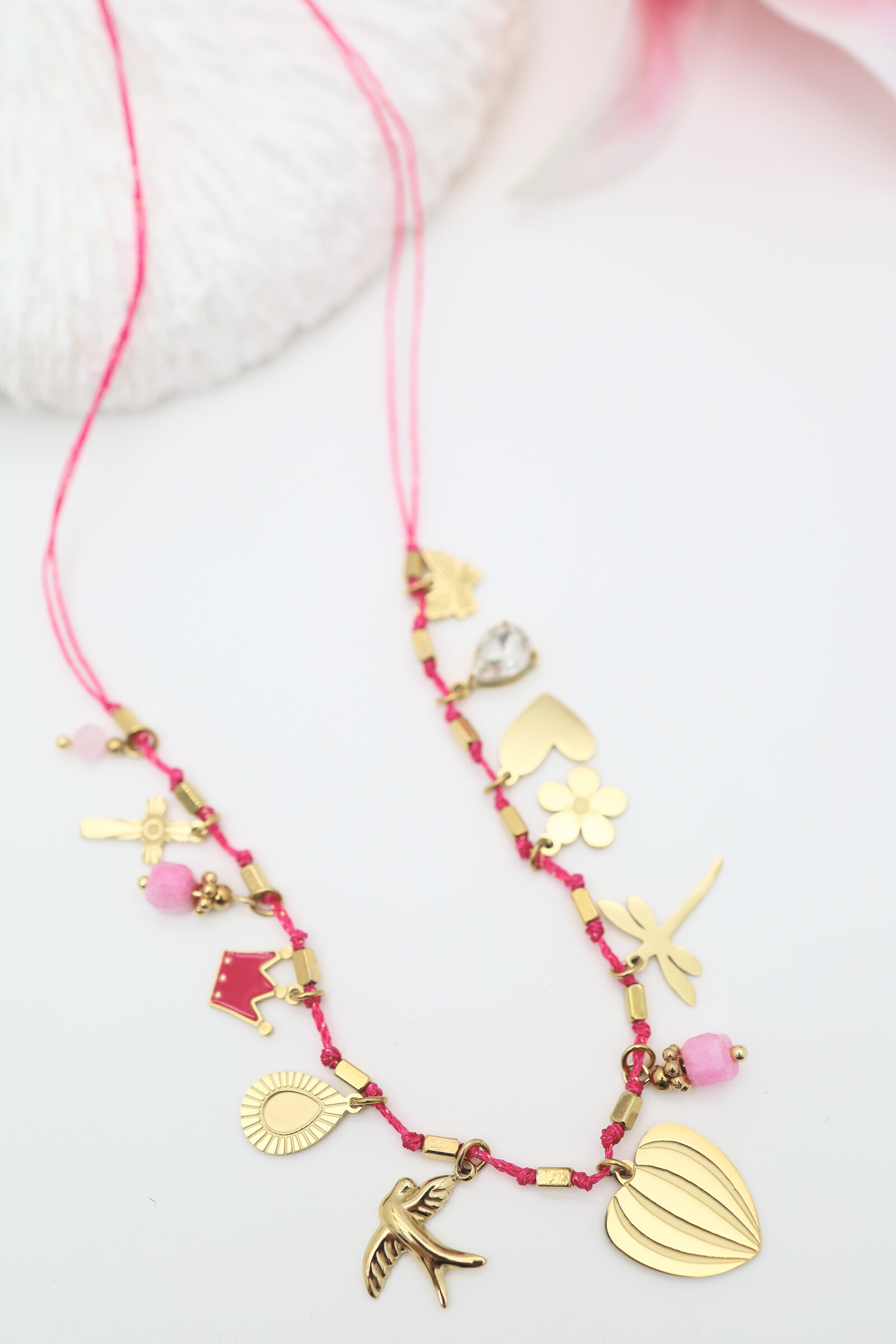 Wholesaler J'AIME GEMME - Card necklace