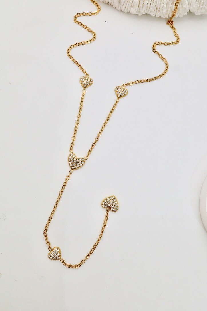 Grossista J'AIME GEMME - Collana in Zircone