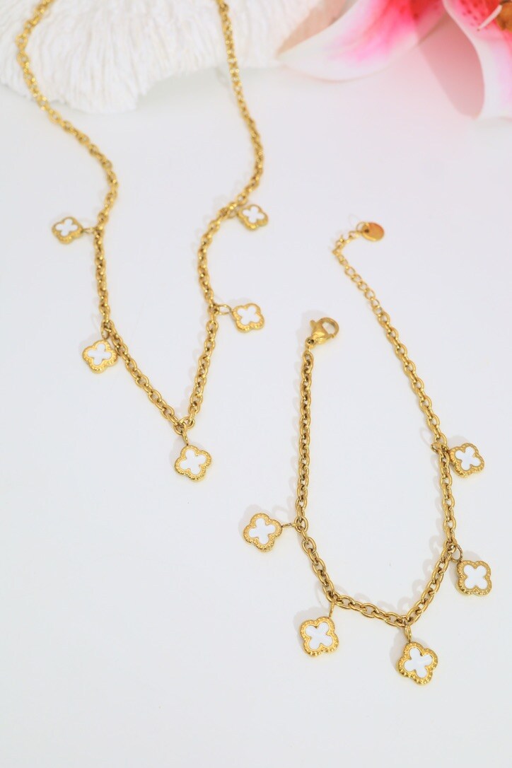 Großhändler J'AIME GEMME - HALSKETTEN- UND ARMBAND-SET