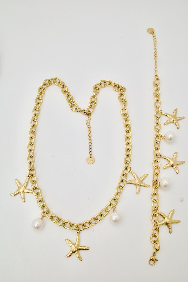 Grossiste J'AIME GEMME - ENSEMBLE DE COLLIER ET BRACELET