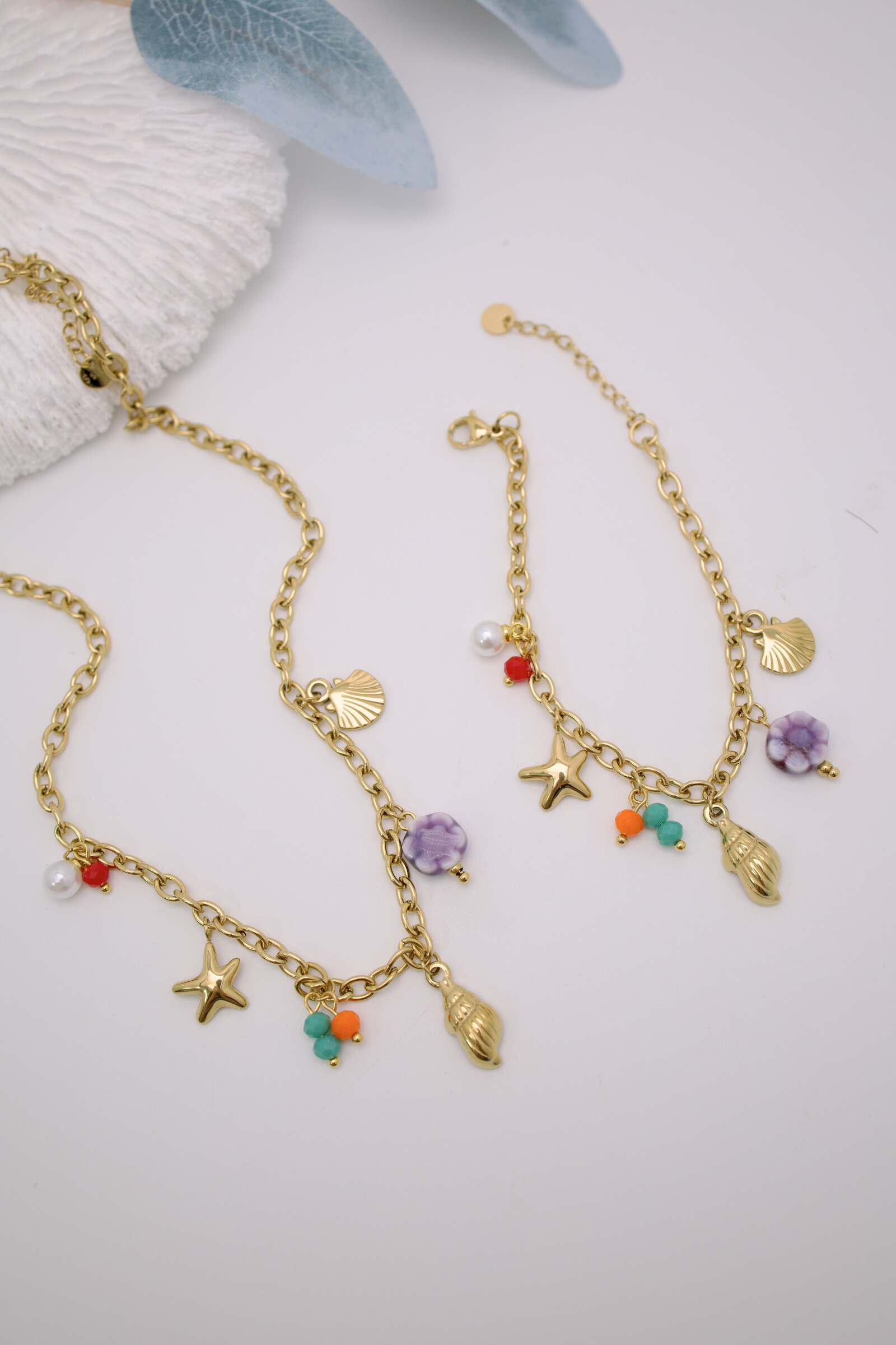 Grossiste J'AIME GEMME - ENSEMBLE DE COLLIER ET BRACELET