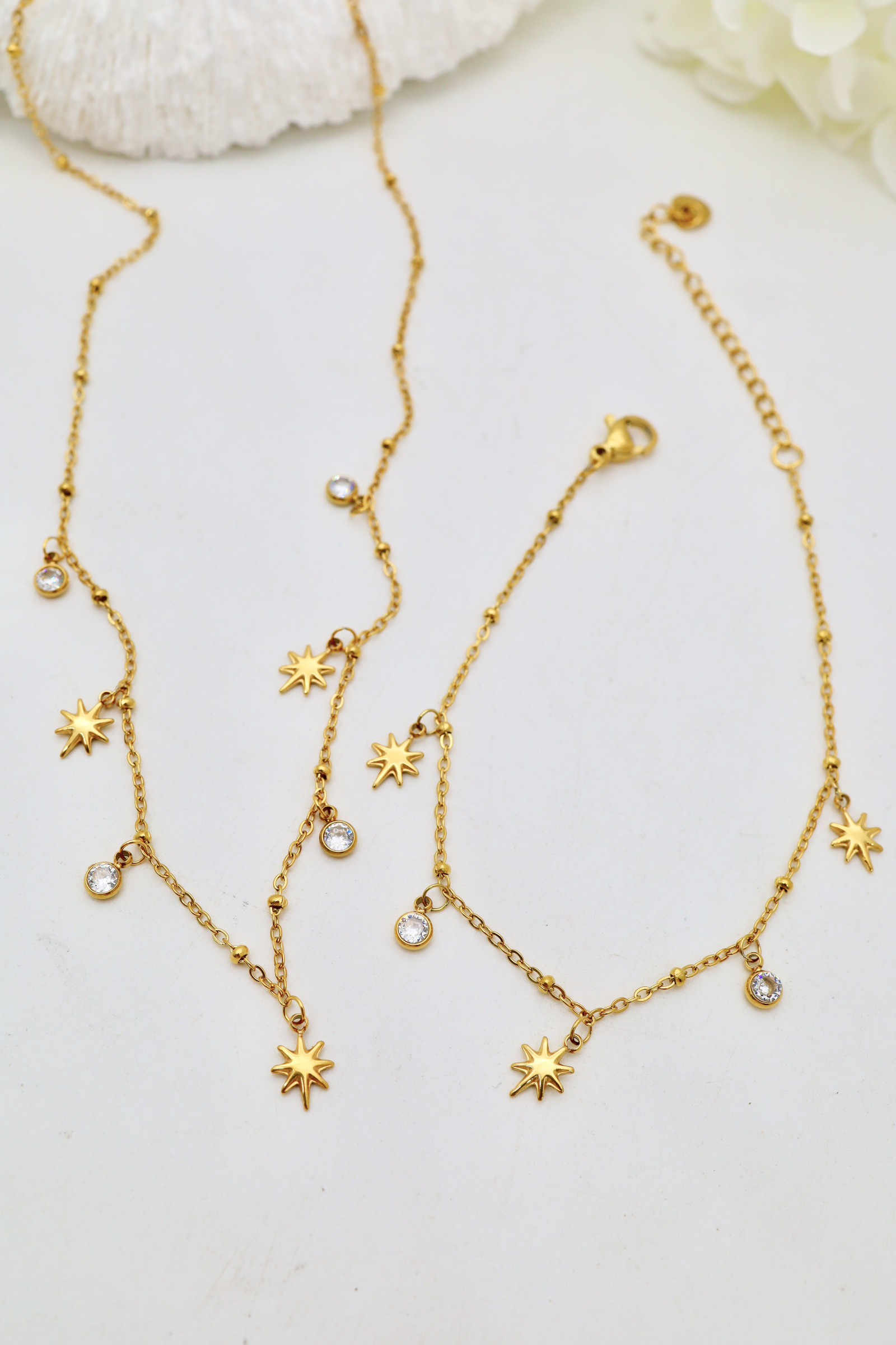 Grossiste J'AIME GEMME - ENSEMBLE DE COLLIER ET BRACELET