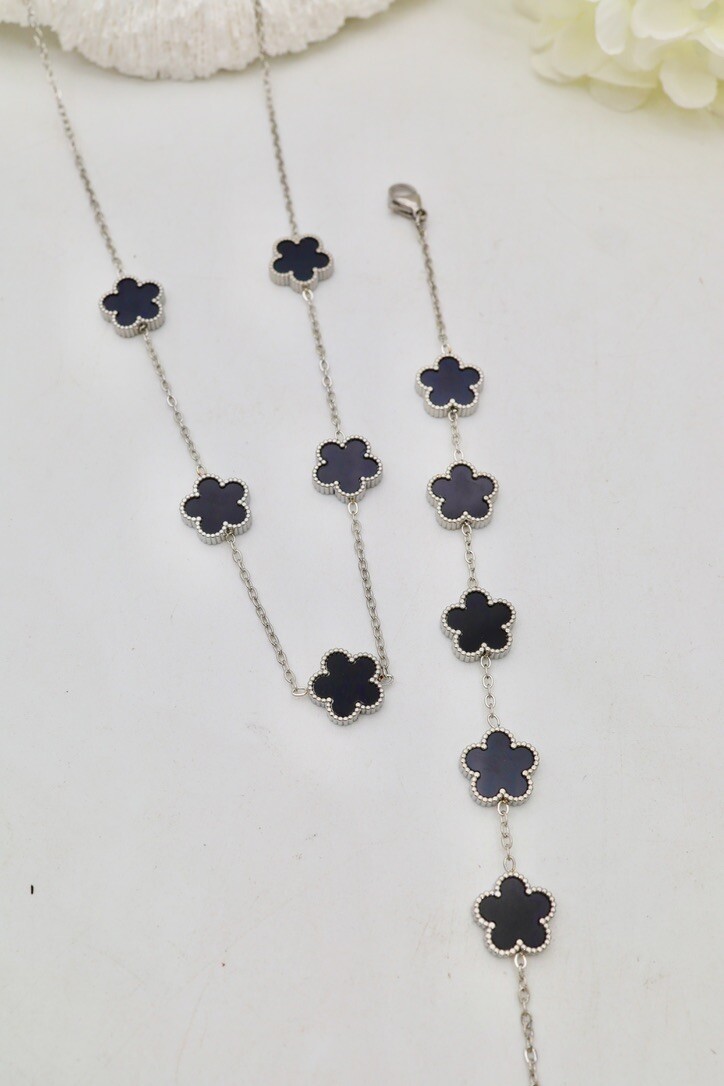 Mayorista J'AIME GEMME - CONJUNTO DE COLLAR Y PULSERA DE DOBLE CARA