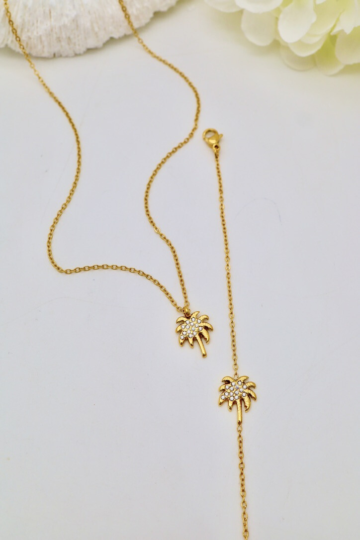 Wholesaler J'AIME GEMME - NECKLACE AND BRACELET SET