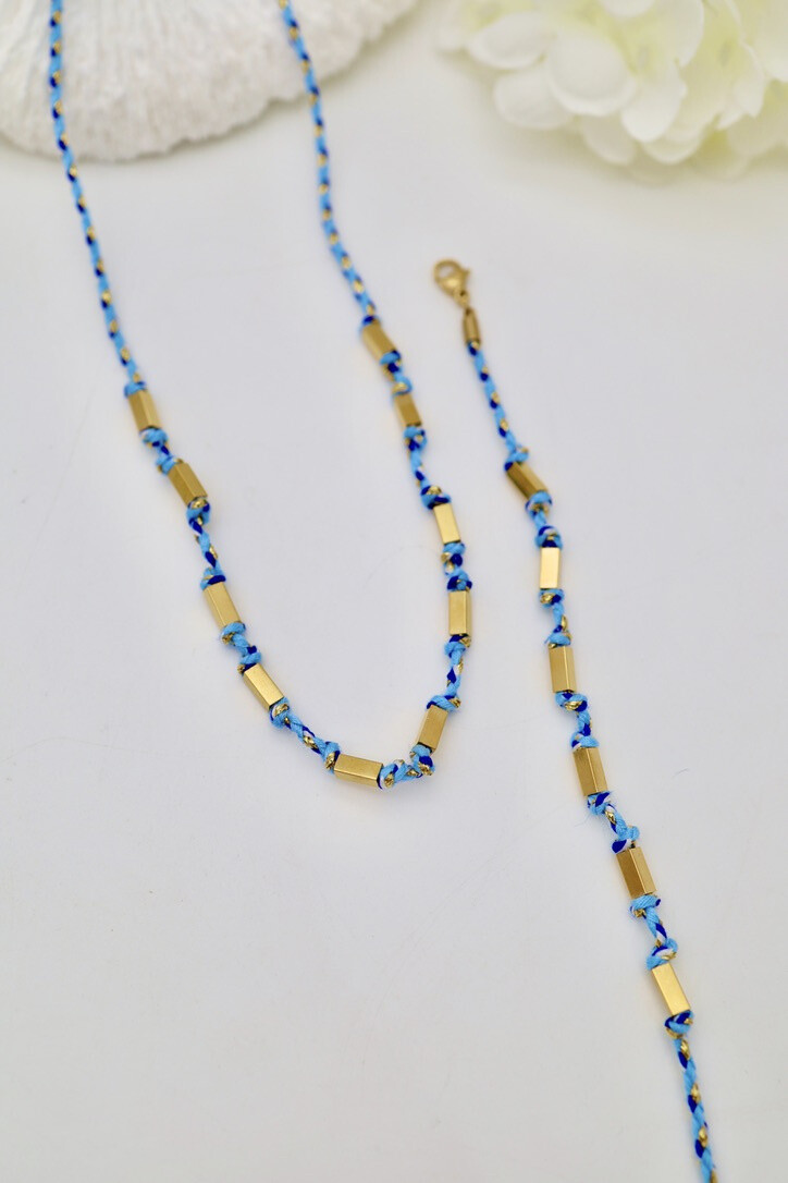 Wholesaler J'AIME GEMME - NECKLACE AND BRACELET SET