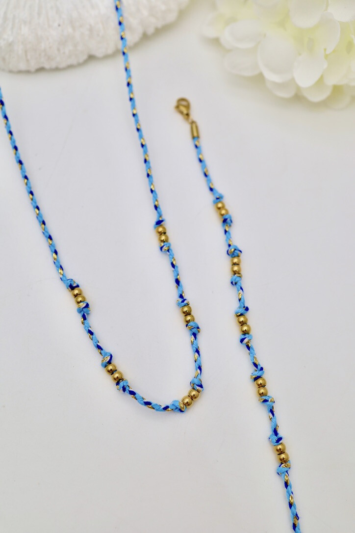 Wholesaler J'AIME GEMME - NECKLACE AND BRACELET SET