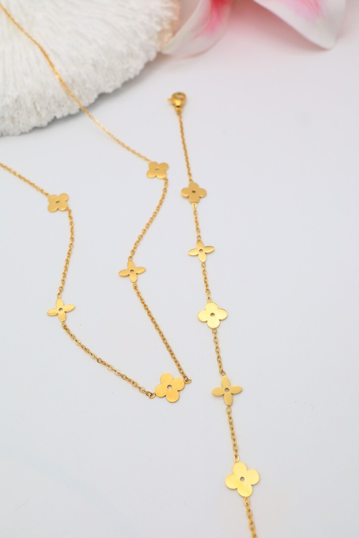 Wholesaler J'AIME GEMME - Collar and bracelet set