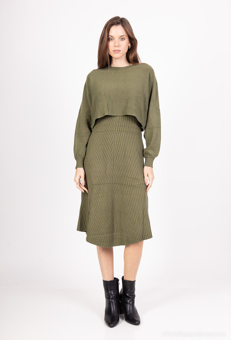 Wholesaler J&D Fashion - set: sweater with dress