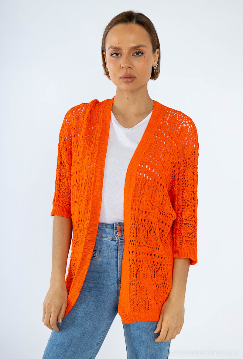 Wholesaler J&D Fashion - Openwork knit vest