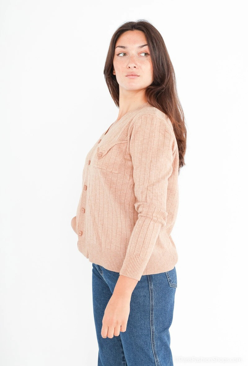 Wholesaler J&D Fashion - buttoned sweater