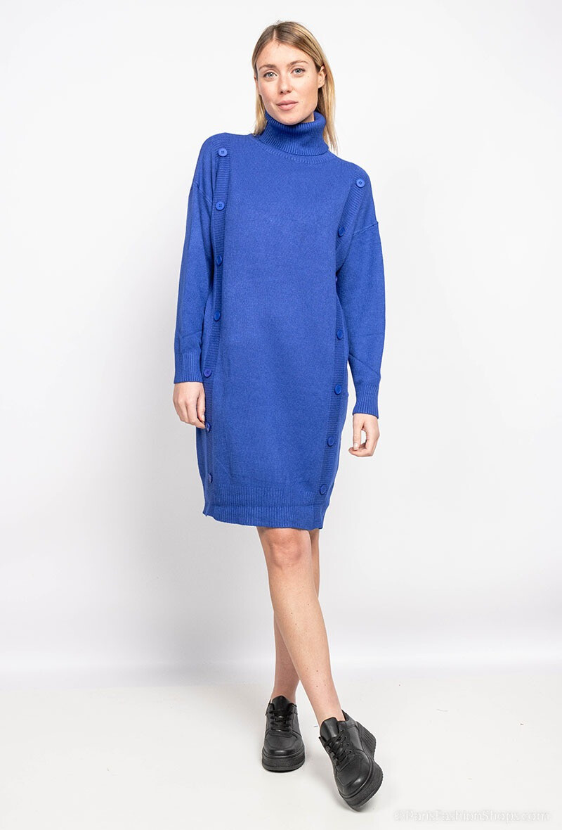 Wholesaler J&D Fashion - Vestido de suéter con botón