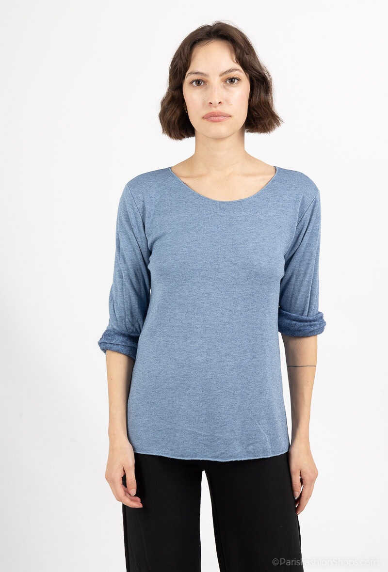 Wholesaler J&D Fashion - round neck angora sweater