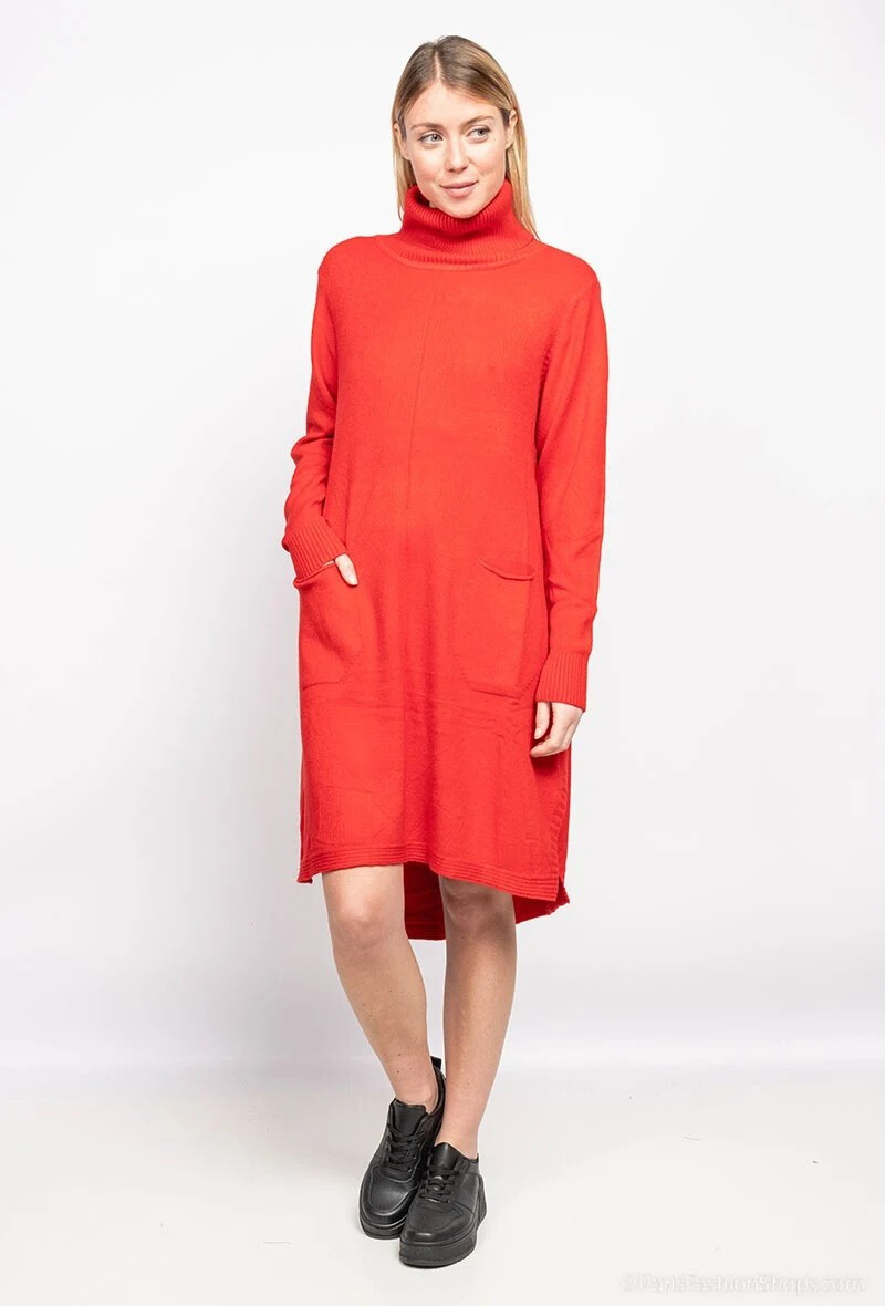 Wholesaler J&D Fashion - Big size long sweater dress