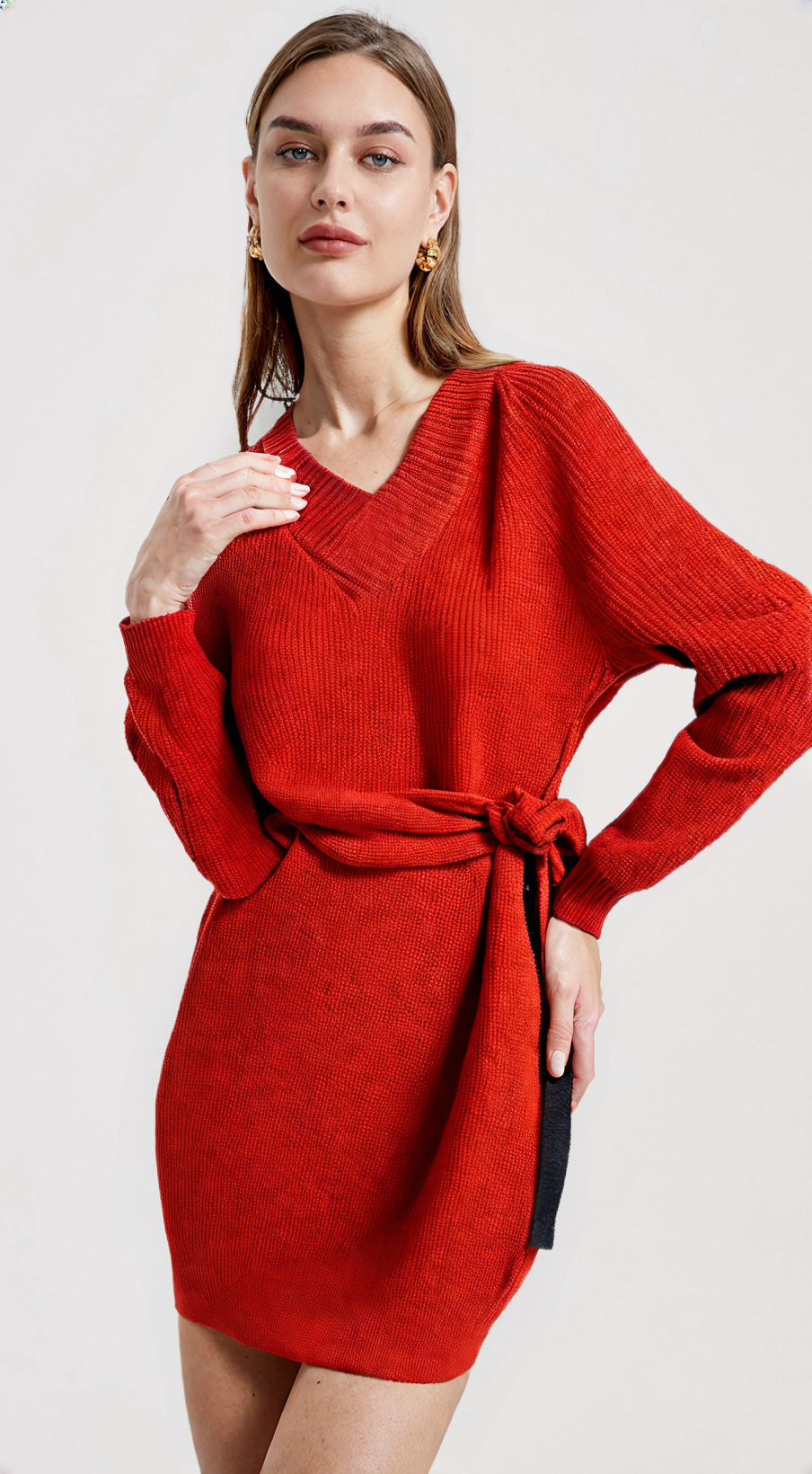 Wholesaler J&D Fashion - Sweater with V neck
