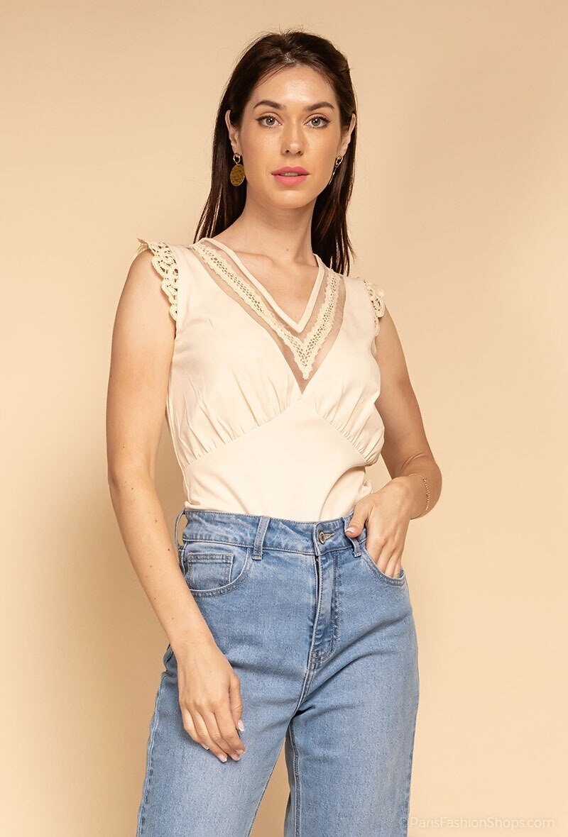 Wholesaler J&H Fashion - Body with lace