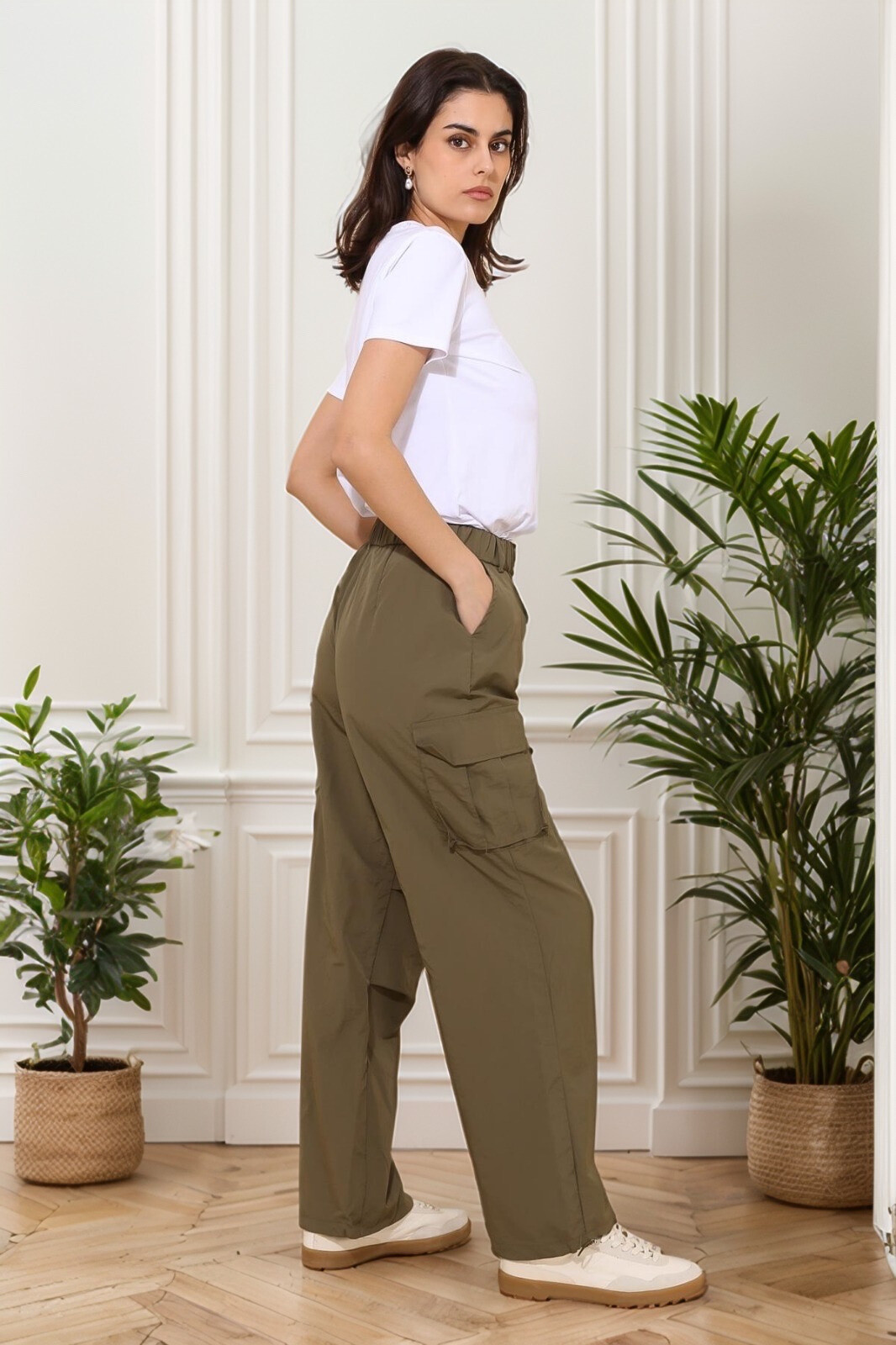 Grossiste J&H Fashion - Pantalon jogging cargo imperméable