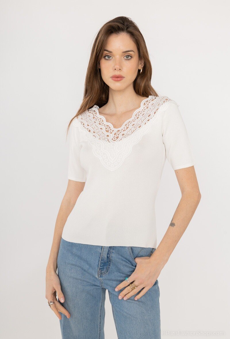 Wholesaler J&H Fashion - Top en maille