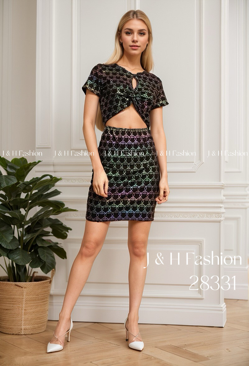 Mayorista J&H Fashion - Vestido ajustado estampado
