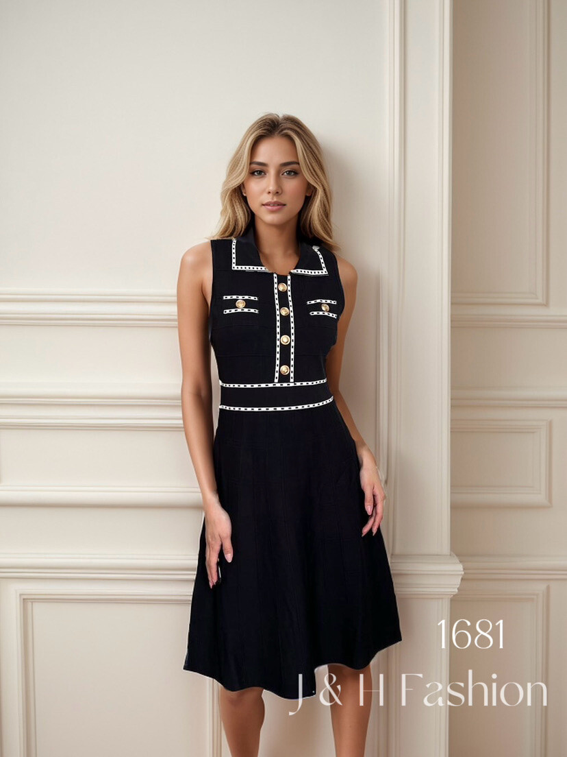 Mayorista J&H Fashion - Vestido sin mangas con bolsillo delantero