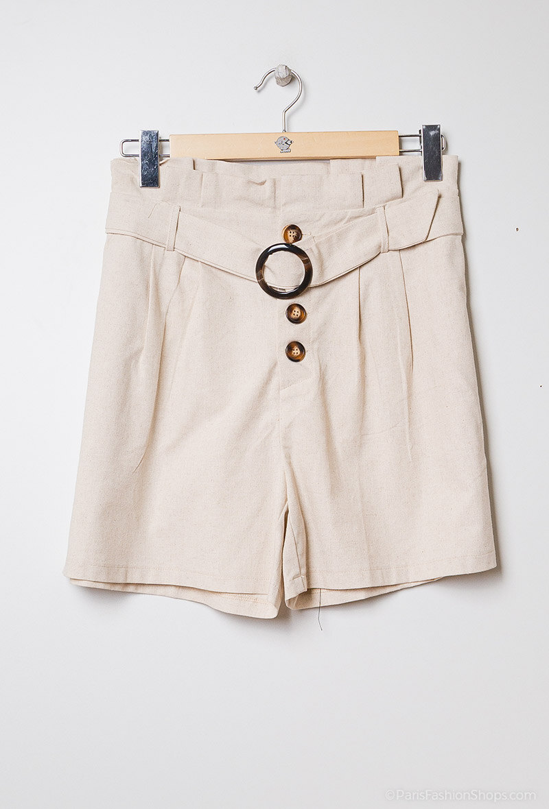 Wholesaler J&H Fashion - Buttoned shorts