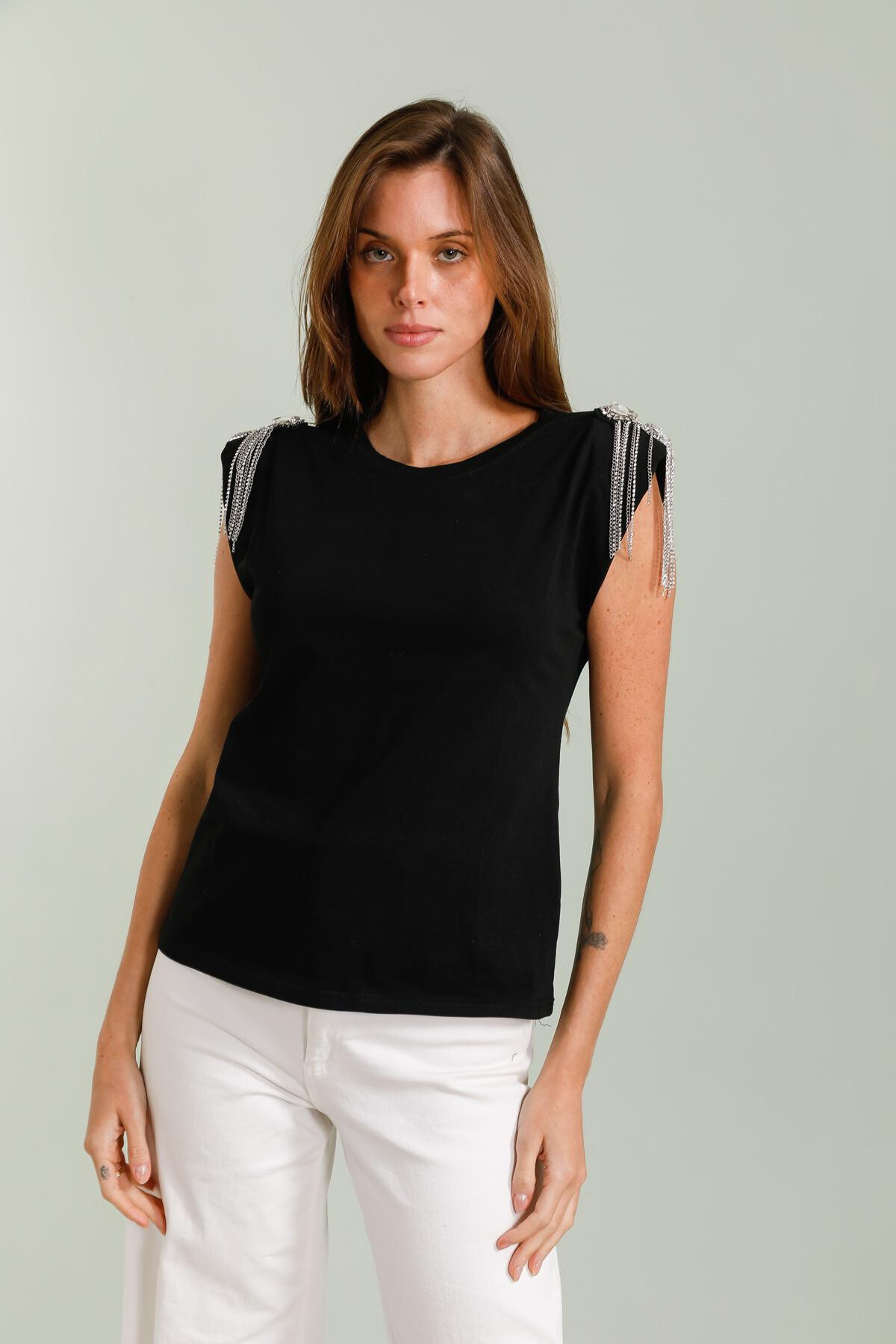 Mayorista J&H Fashion - Camiseta de algodón con hombros