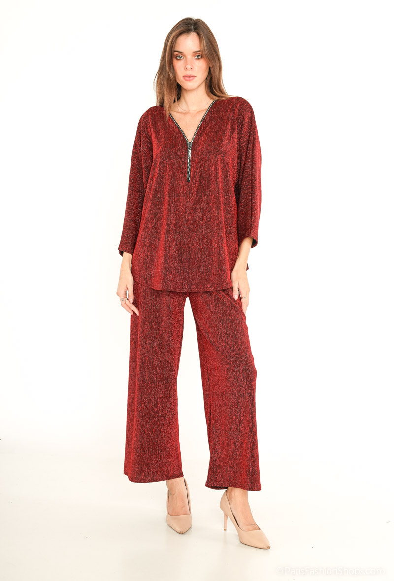 Wholesaler J&L Style - Sequined blouse