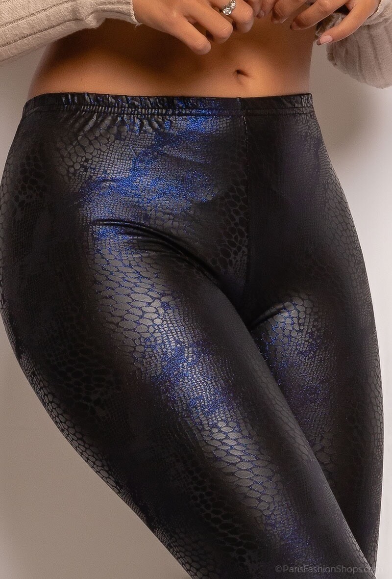 Großhändler J&L Style - Legging mit Schuppenmuster