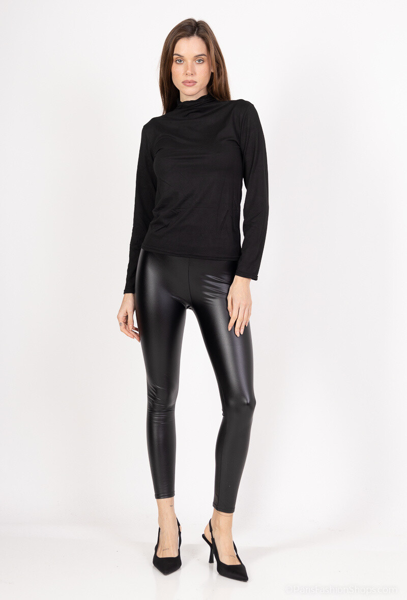 Wholesaler J&L Style - Faux leather pants