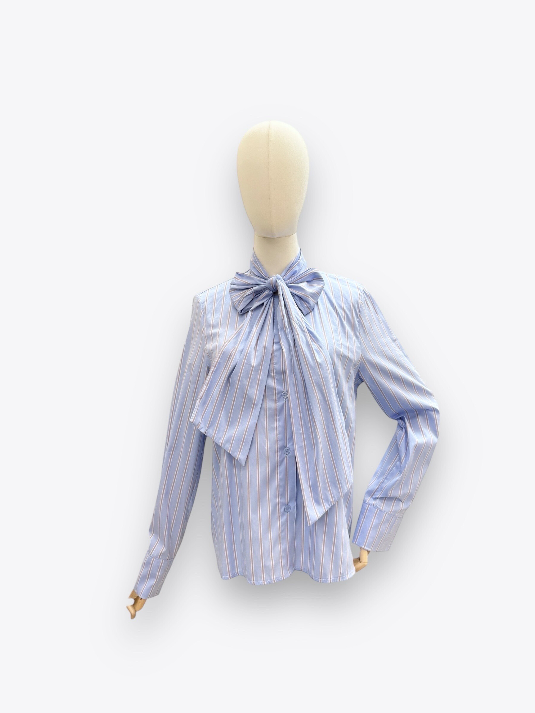 Wholesaler J&L - Long sleeve shirt with tied stripes