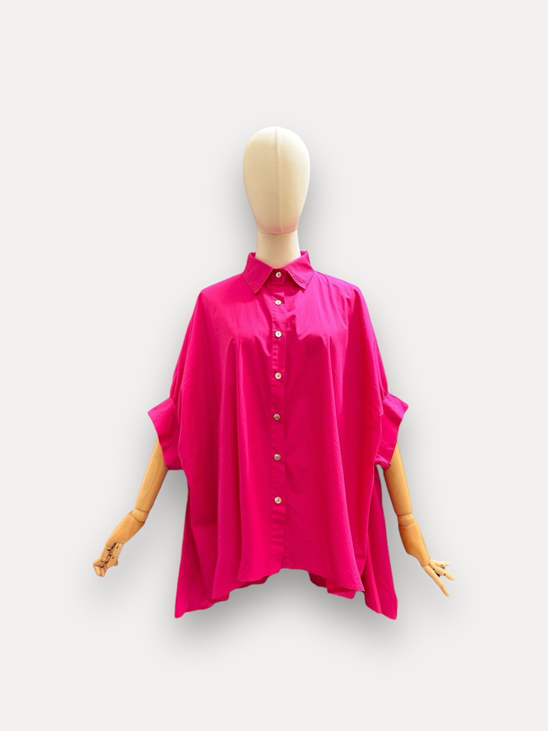 Wholesaler J&L - Fluid shirt with 3/4 united sleeve