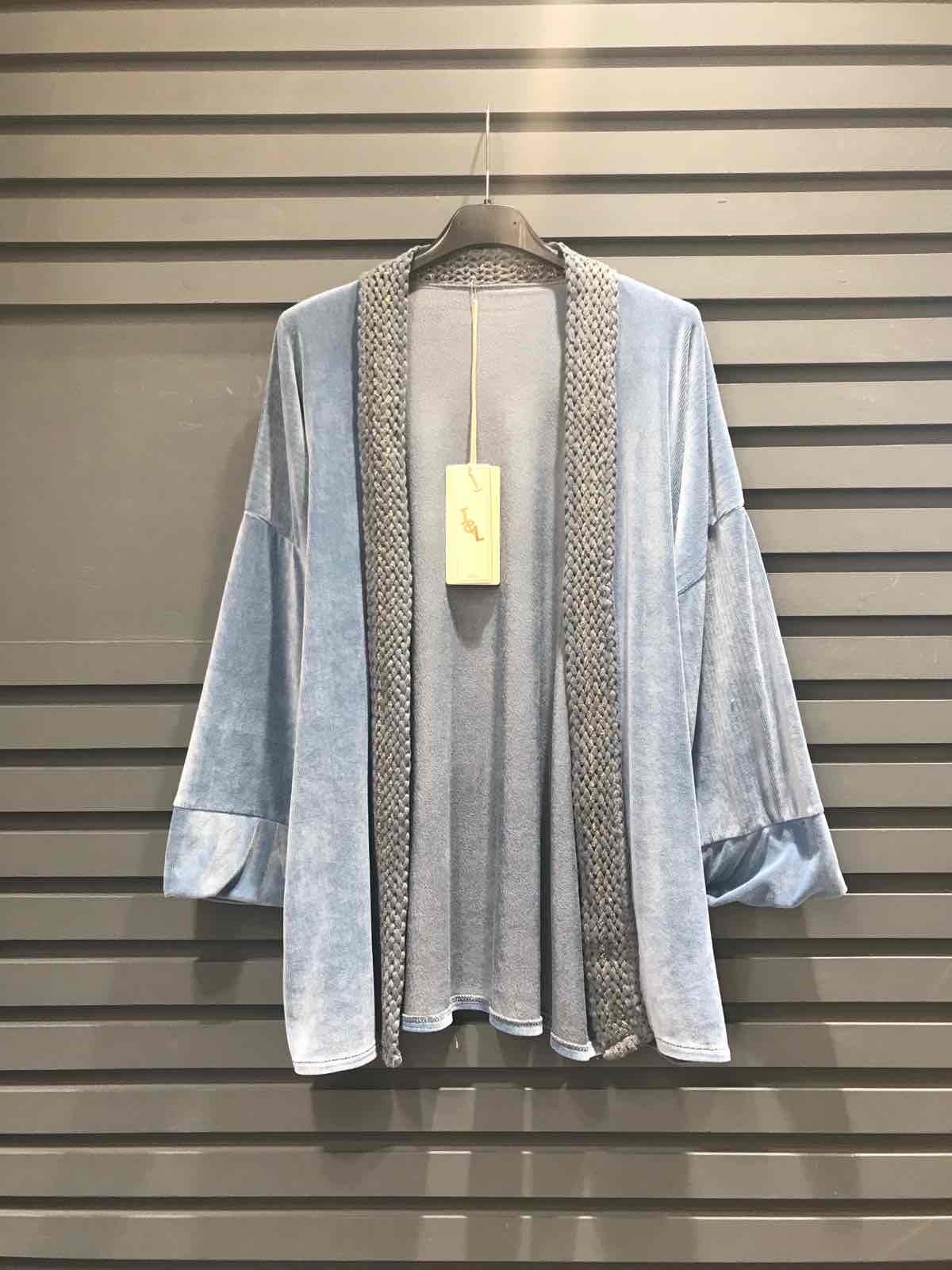 Grossiste J&L - Gilet en velours