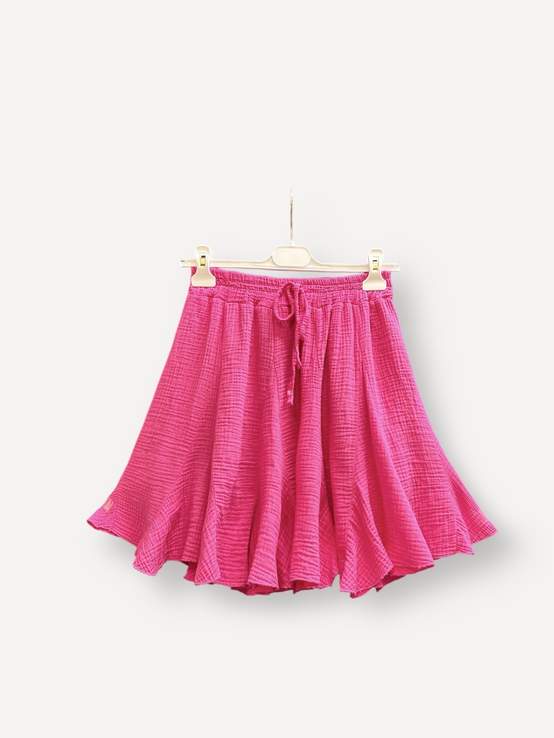 Wholesaler J&L - Short single skirt in cotton gauze