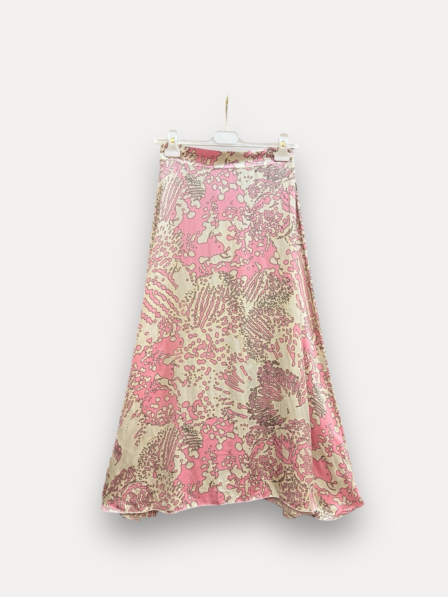 Grossista J&L - Gonna fluida massima con effetti patch