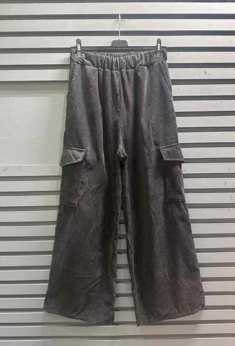 Grossiste J&L - PANTALON CARGO VELOURS