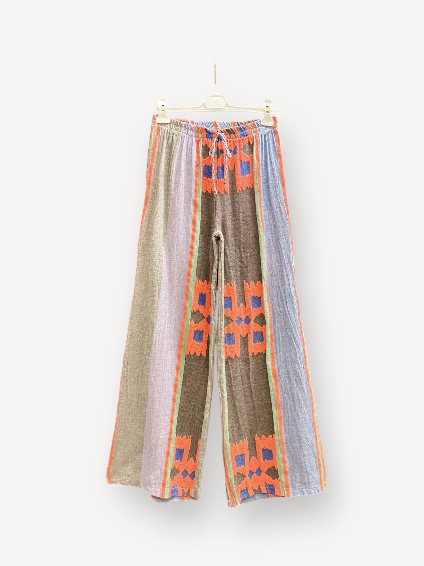 Mayorista J&L - Karina pantalones altos con patrón geométrico