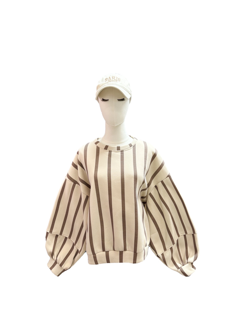 Mayorista J&L - Jersey de manga larga con rayas verticales