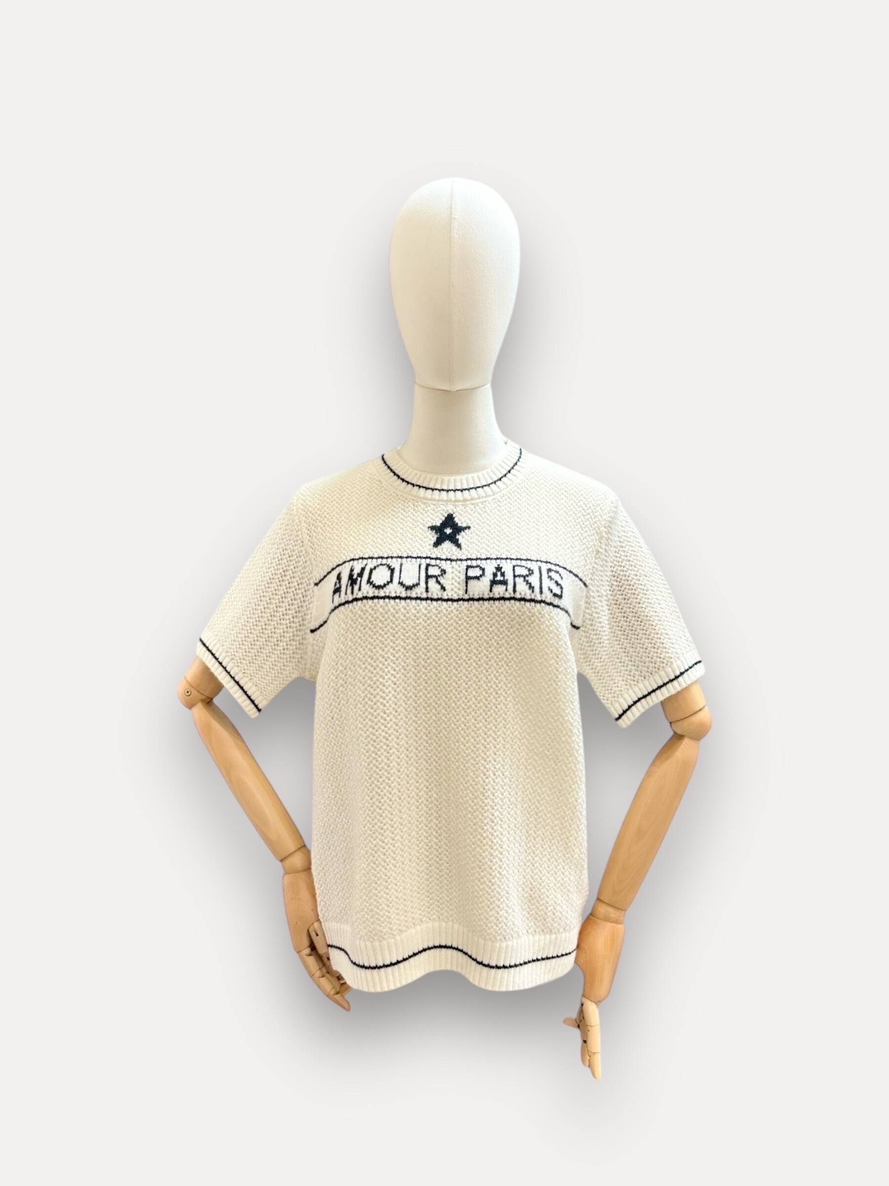 Wholesaler J&L - Amour Paris Short Sleeve Sweater