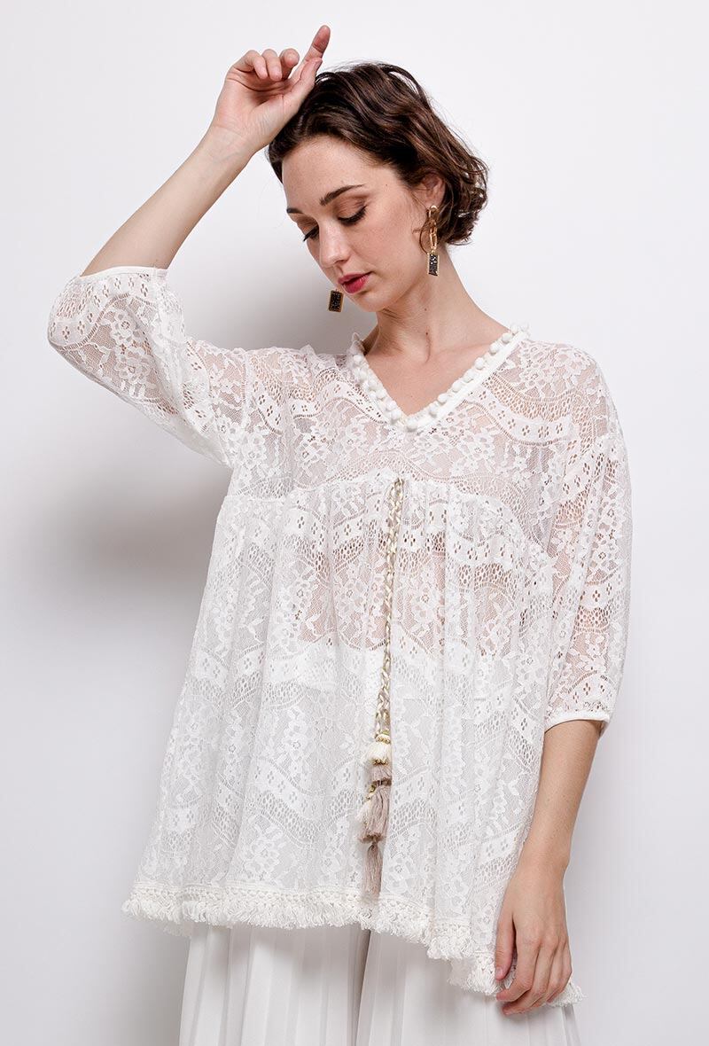 Wholesaler J&L - Lace tunic