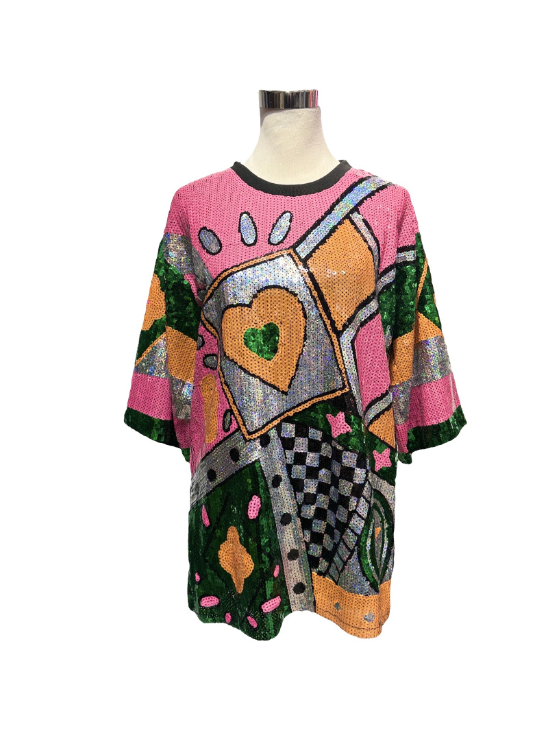 Wholesaler J&L - FESTIVAL sequin tunic
