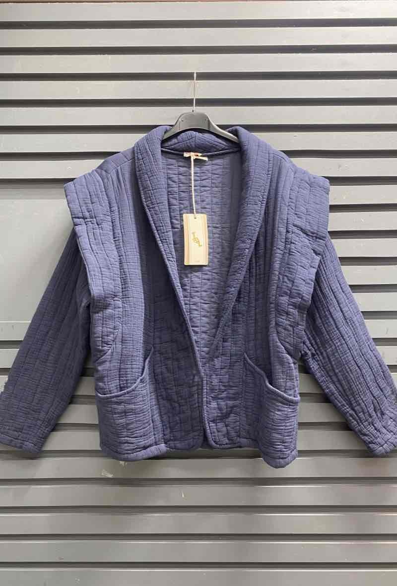 Wholesaler J&L - Jacket in double cotton gauze