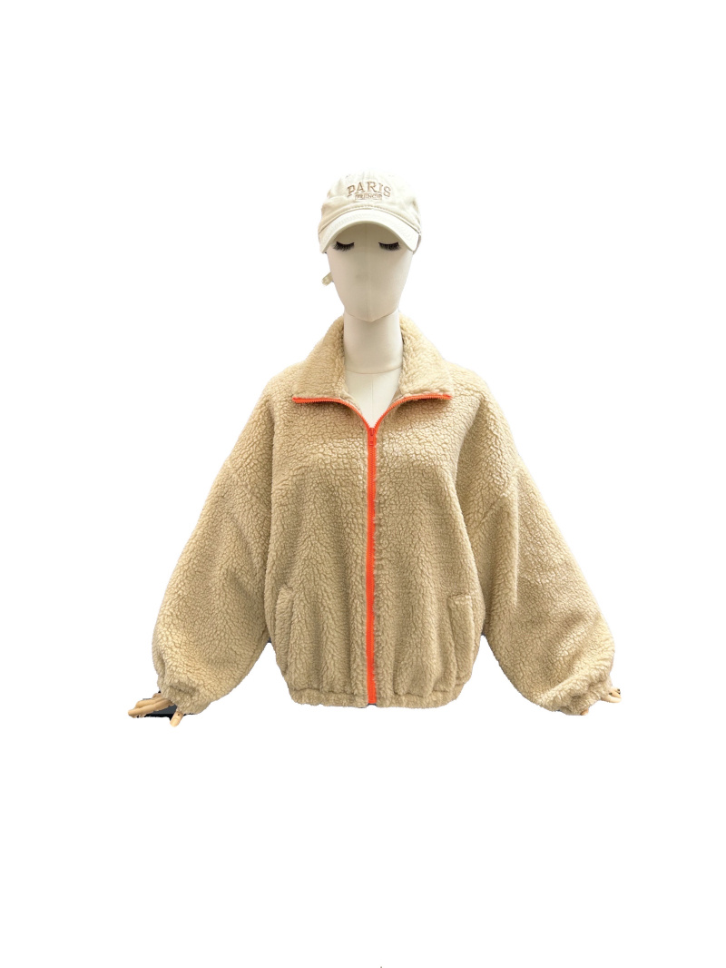 Wholesaler J&L - Long Sleeve Teddy Jacket With Zip