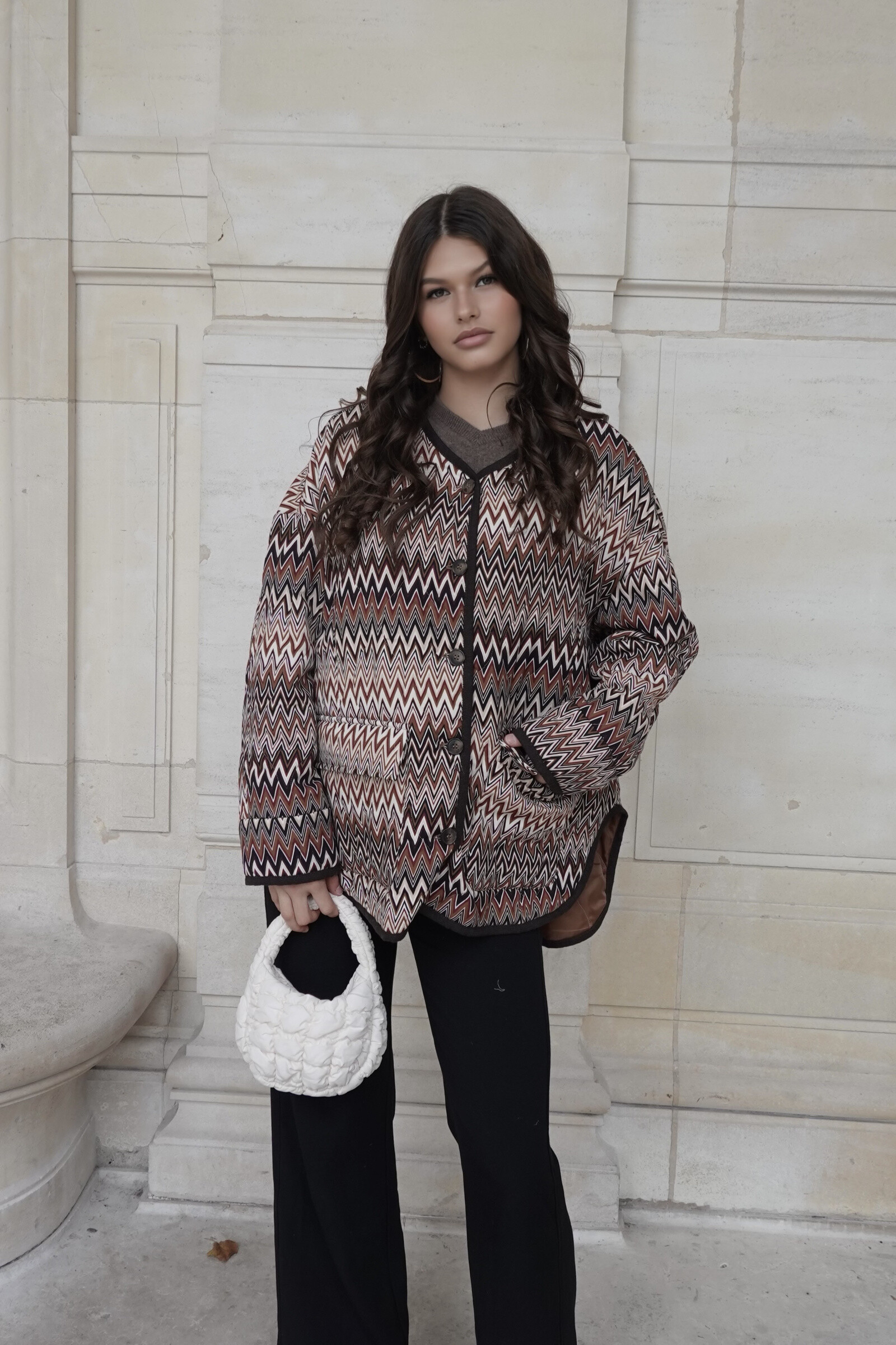 Mayorista J&L - Chaqueta con motivos geométricos