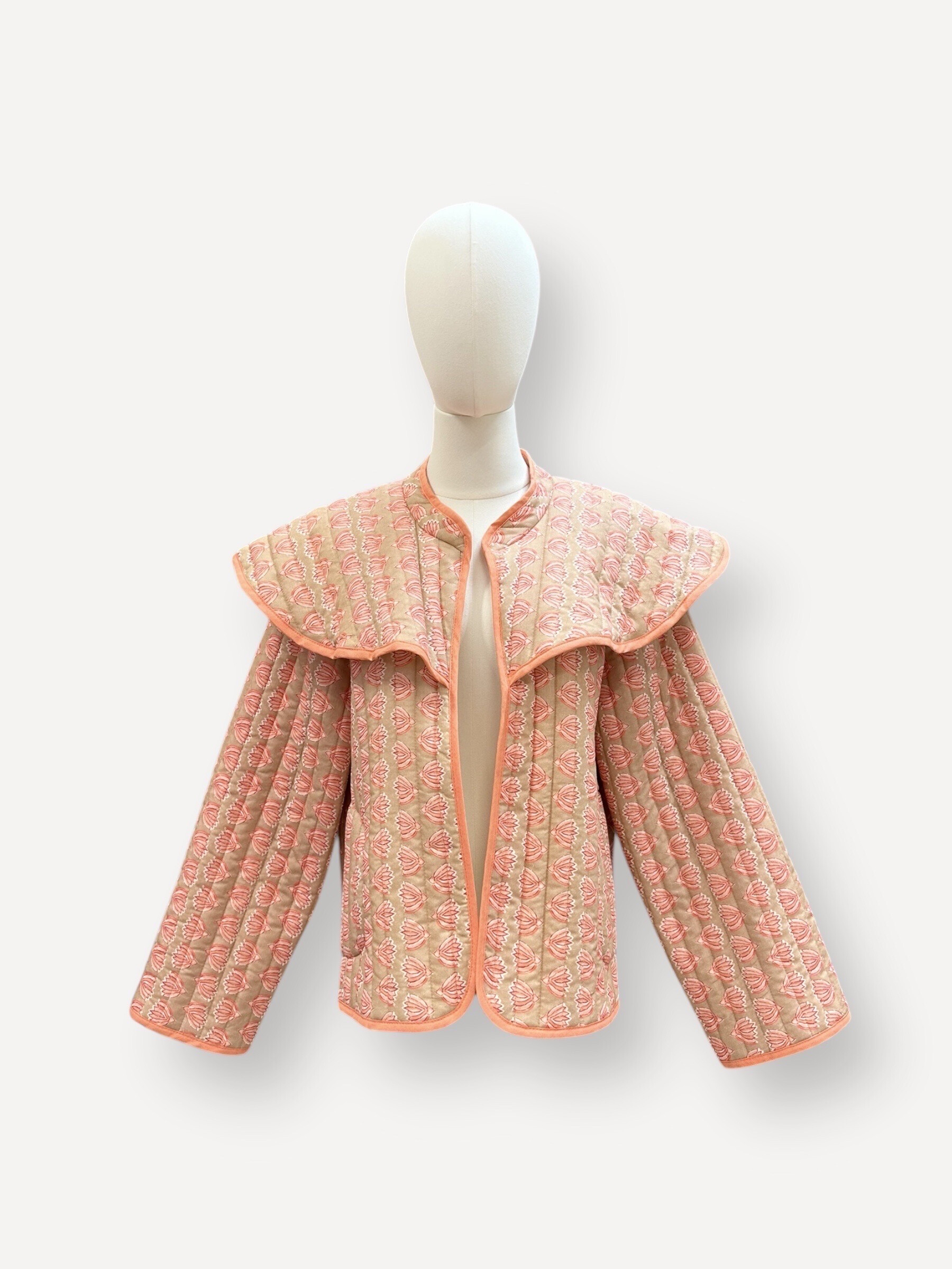 Wholesaler J&L - Matelated long sleeve jacket with collar