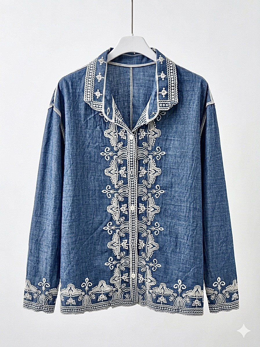 Mayorista J MODA - Camisa de Crochet Encanto Natural